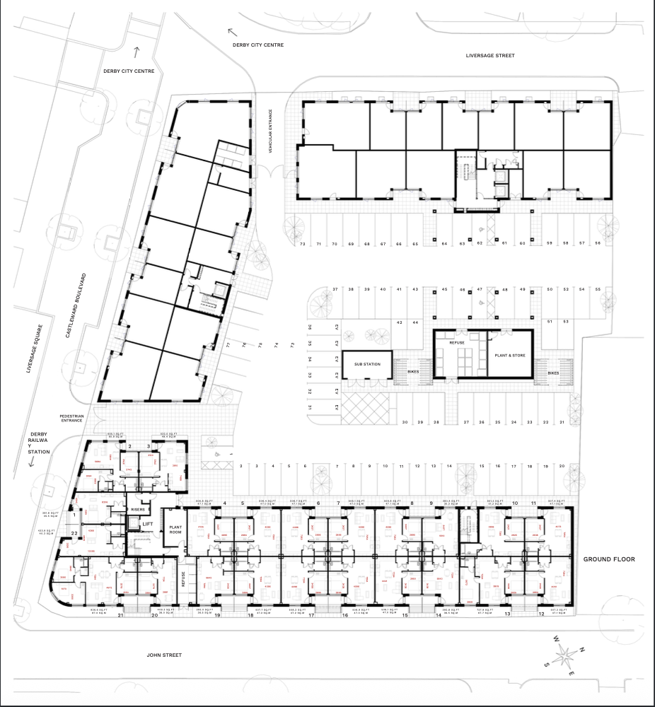 Castleward Blvd, Derby floor plan, image 1 of 2